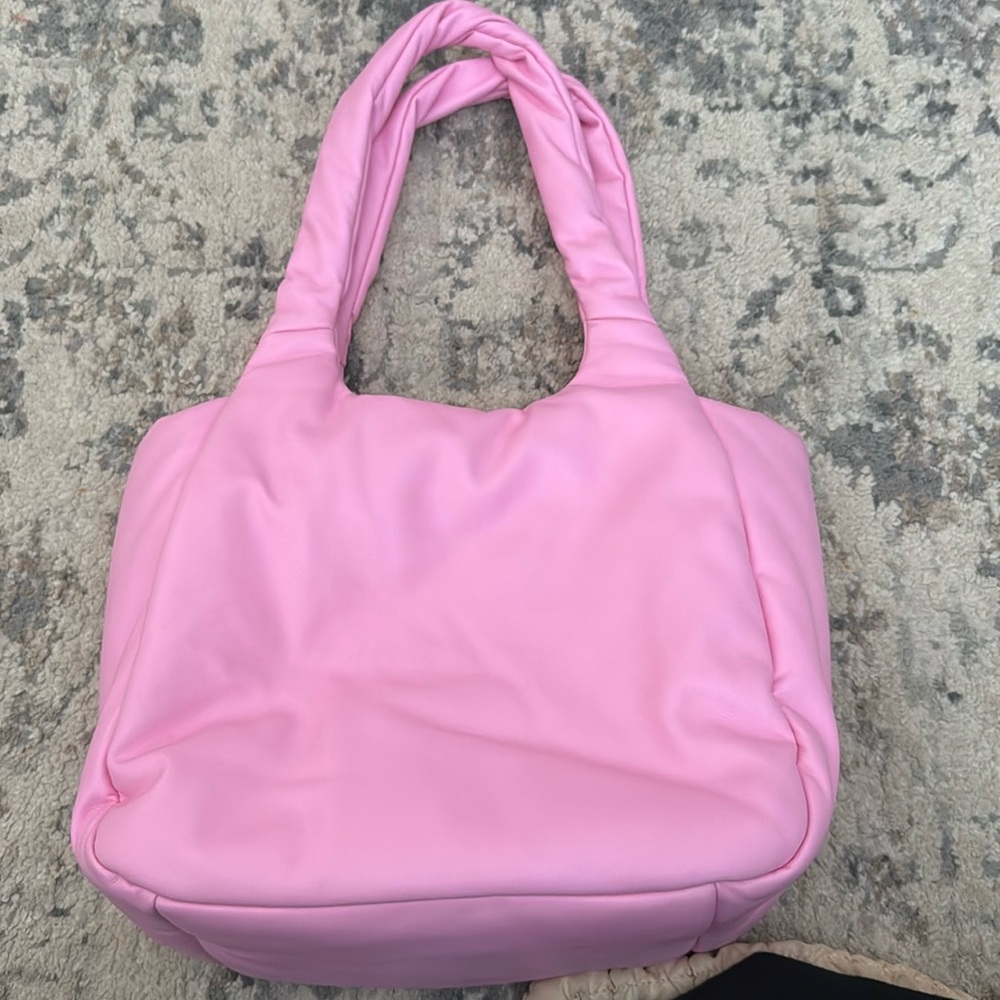 Twister Puff Tote Handbag- A New Day